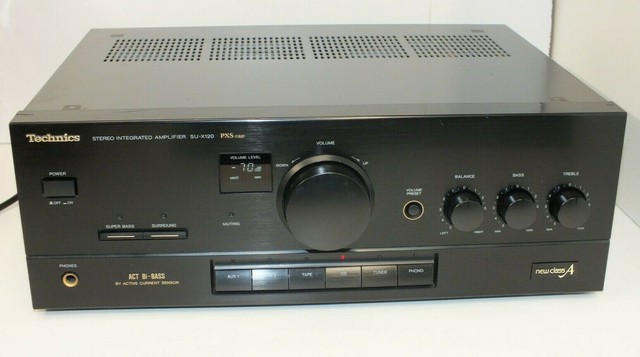 Technics SU-X120 Stereo Integrated Amplifier for sale online | eBay