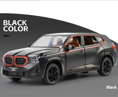 1:32 BMW XM Off Road SUV Toy Vehicle Alloy Metal Diecast Car Model Sound & Light - Picture 18 of 27
