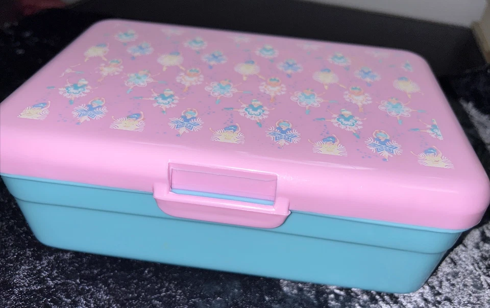 Bailarina caja de almuerzo contenedor sándwich tapa segura para lavavajillas pionero Foto 2 de 4