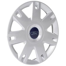 Ford Fiesta Fusion 15" Enjoliveur de Roue Cache Moyeu Argent x1 1320901