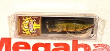 WOW! Megabass POP MAX First Year 2002 OG "GG PEACOCK" Tough Color NIB FREE SHIP