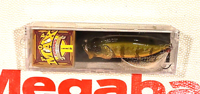 WOW! Megabass POP MAX  OG First Year  ''GG PEACOCK'' Tough Color NIB FREE SHIP