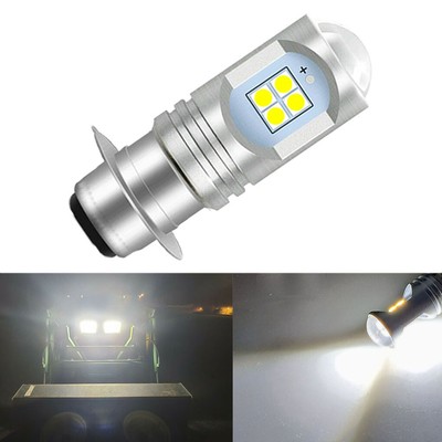 For Yamaha Badger 80, 1986, 6500K White LED Headlight Bulb