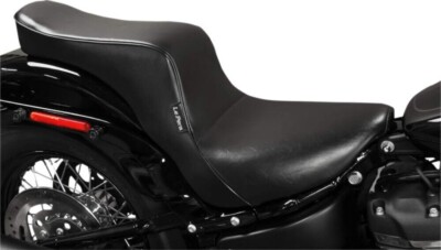 Le Pera Cherokee Seat Smooth Black 2 Up 18+ FXBB Harley Softail Street Bob FXST