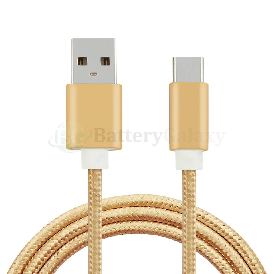 Lote 1-100 Cable Rápido USB Tipo C para Teléfono LG G5 G6/Nexus 5X 6 6P Foto 3 de 4
