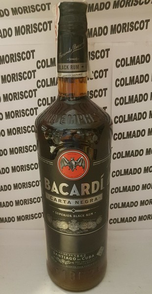 RON BACARDI CARTA NEGRA 100cl 1000ml 1,0L 40% PUERTO RICO RHUM RUM 