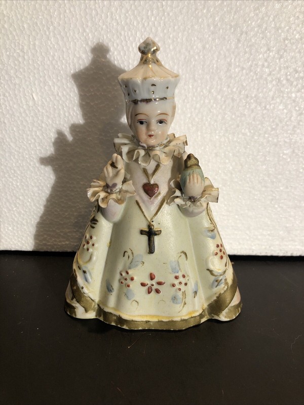 Vintage 5” Infant Jesus of Prague Hand Painted China Figurine