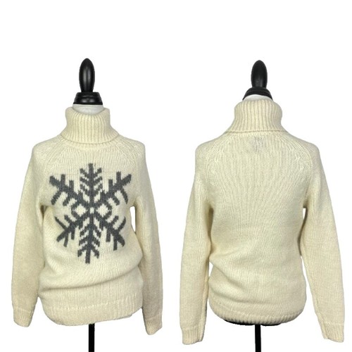 Pull Col Montant (turtleneck) GAP - Laine D'agneau, Marron, Taille S - Occasion En Très Bon état