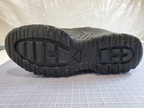 Diadora Veratex Men Motorcycle Riding Black Leather Biker Boots US sz 12 EU 46 - Picture 9 of 10