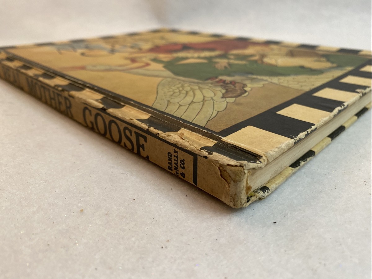 The Real Mother Goose Hardcover Book Copyright 1944 59th Printing