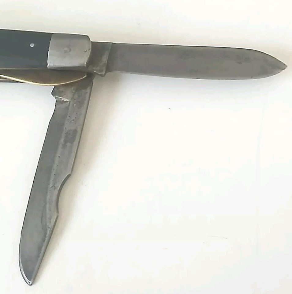 Vintage CAMILLUS NEW YORK 2 Blade Pocket Knife Folding Black USA eBay