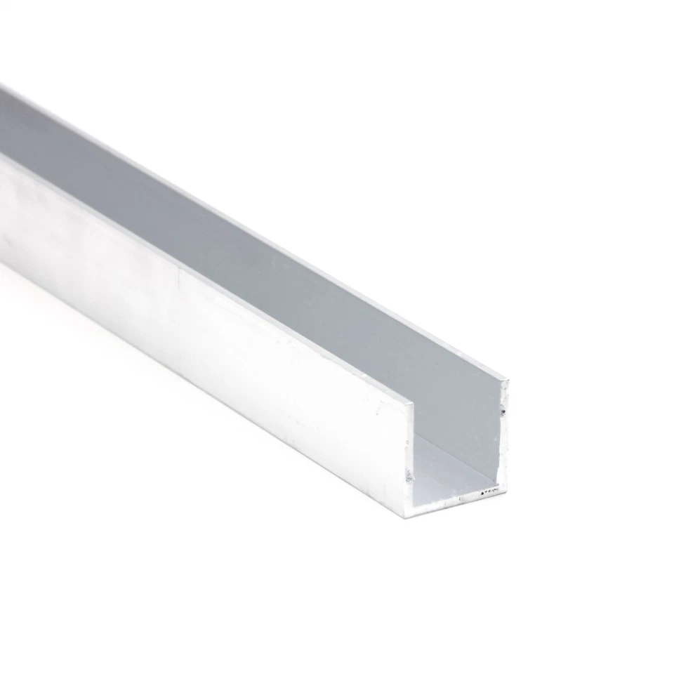 Aluprofil U-Profile U Winkel Aluminiumprofil Alu U Profil Aluminium AlMgSi0,5  - Bild 3 von 4
