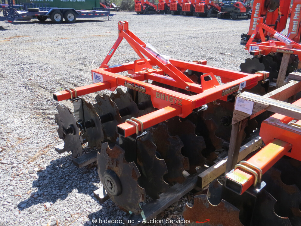 2023 Land Pride DH1572 72" Disc Harrow Tractor Attachment 3Point bidadoo New eBay