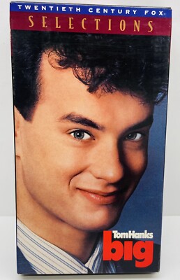 BIG (VHS)Tom Hanks Movie-Twentieth Century Fox Selections | eBay