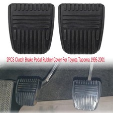 2Pcs Brake Clutch Pedal Rubber Replacement Pads Cover For Toyota Tacoma 95-2000