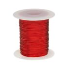 23 Awg Gauge Heavy Copper Magnet Wire 2 oz 78' Length 0.0249" 155C Red