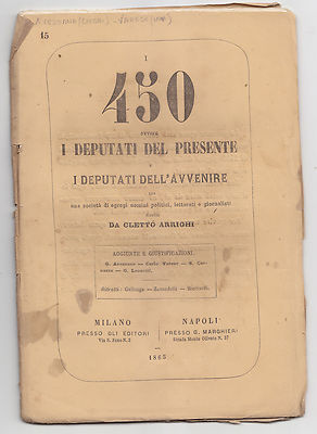 Z282-1865 POLITICA-450 I Abgeordneten Der Gegenwart