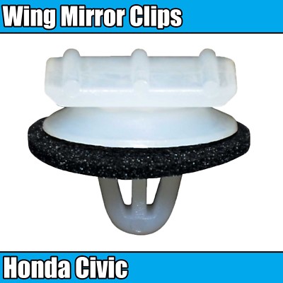 20x Dreieckige Tür Außenspiegel Stoßstange Dach Garnitur Verkleidung Clips für Honda Civic