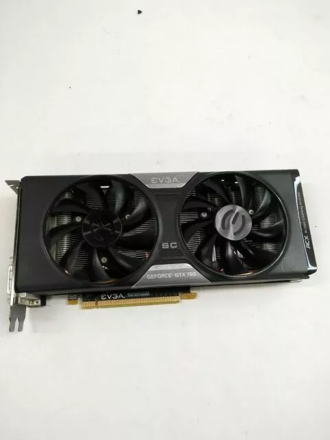 EVGA GeForce GTX 760 2GB GDDR5 Graphics Card (02G-P4-3769-KB)