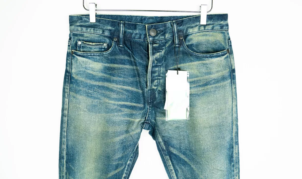 John Elliott Cast 2 Jeans Canal Blue Denim Jeans 29 30 31 New Slim Tapered 630