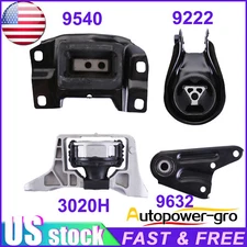 4 Pcs Engine Motor Mounts & Auto. Trans. Mount Set For Mazda 3 2011-2013 L4 2.0L