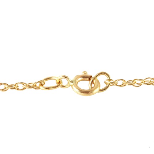 15.55 CTW 14K Solid gold Necklace 16-24" Diamond Twisted Briolette Black Spinel - Picture 3 of 6