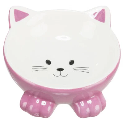 Trixie Keramiknapf Katzenmotiv 14 cm 0,15 l Ergonomisch Ergibt Bequemlichkeit