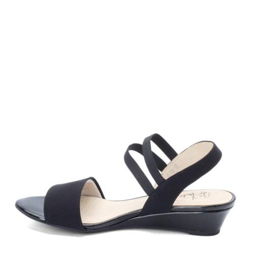 LifeStride Women's, Yolo Sandal Shoes Black 9 W - Afbeelding 1 van 6