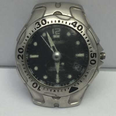 Seiko Kinetic 5J22-0A50 Vintage Men's Watch For Parts MUR815RM4 | eBay