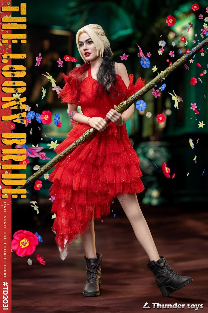 Thunder Toys TD2031 スーサイド・スクワッド ハーレイクイン Thunder Toys TD2031 Crazy Bride Harley Quinn 1/6 Female Action