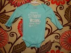 (LOT OF 2) INFANT GARANIMALS & BABYGEAR CHRISTMAS ONE PIECE SIZE 3 - 6 MONTHS — photo 2