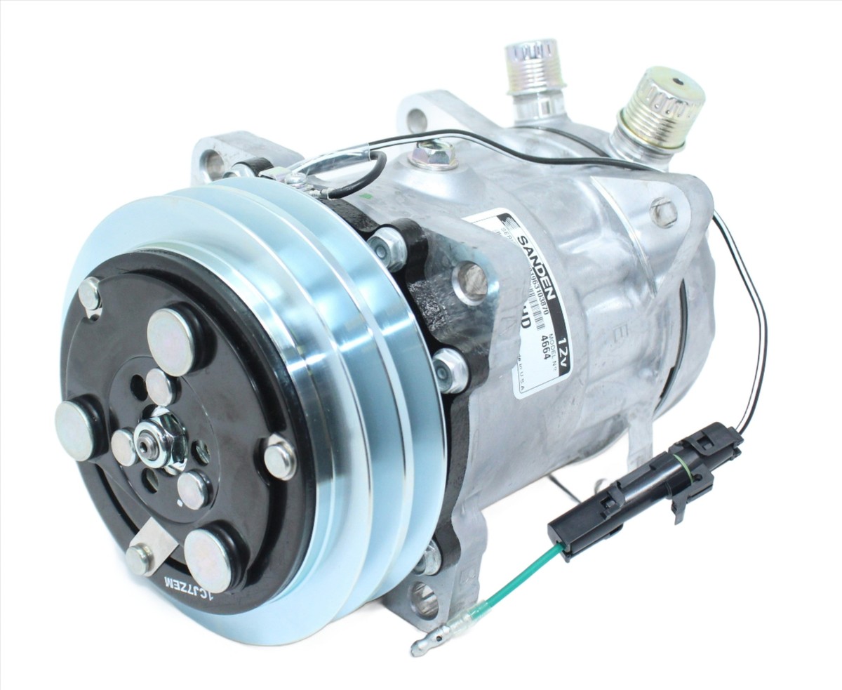 Sanden 4664 AC Compressor for Mack PACCAR Prentice 75R8382 | eBay