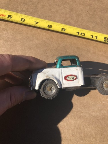 Blechspielzeug Vintage Lehmann Blech Marienkäfer Lili 901 Friktionsspielzeug und LKW 2 Stück - Bild 16 von 19