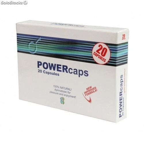 POTENCIADOR SEXUAL - POWER CAPS 20 CAPSULAS. PASTILLAS ERECCIÓN POWER CAPS . - Imagen 2 de 2