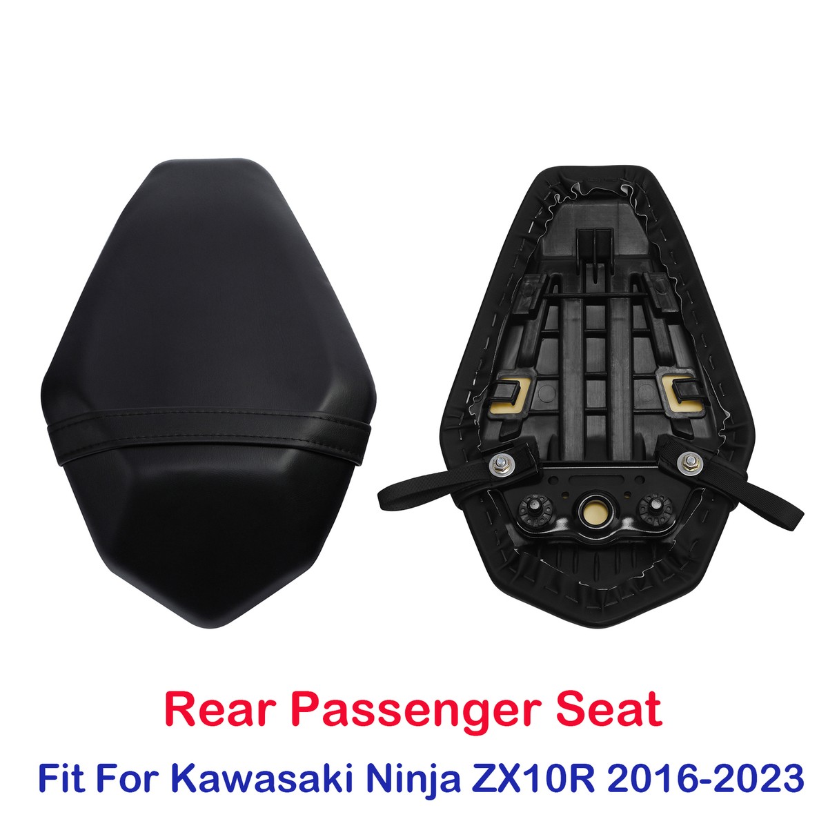 Passenger Rear Seat Pillion Fit For Kawasaki Ninja ZX10R 2016 2017