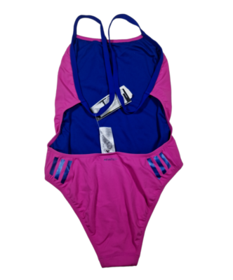 Ladies Adidas Perf One Piece X-Back Swimsuit Bathing Costume - Main Image
