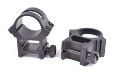 Hammers 1" 1 inch Rifle Scope Rings See-Thru High Height for weaver Picatinny