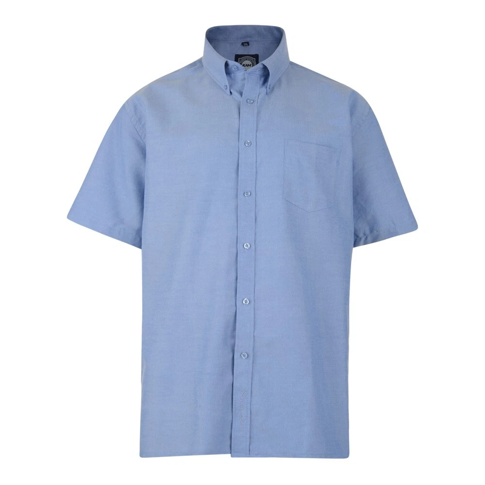 Maglia Uomo KAM Big A Maniche Lunghe – Cotone Jersey, Girocollo, Taglie Forti 2XL-8XL - Foto 2