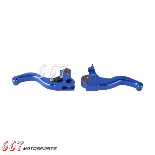 For Harley Dyna Street Bob FXDB Super Glide Fat Bob Wide Glide 96-17 Hand Levers - Picture 10 of 17