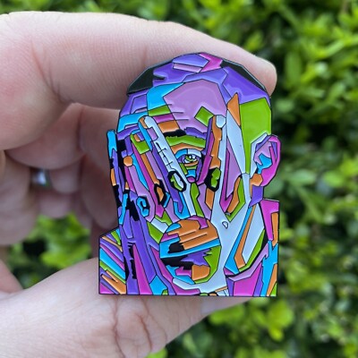 Mac Miller - Final Photo Enamel Pin - 1 3/4 