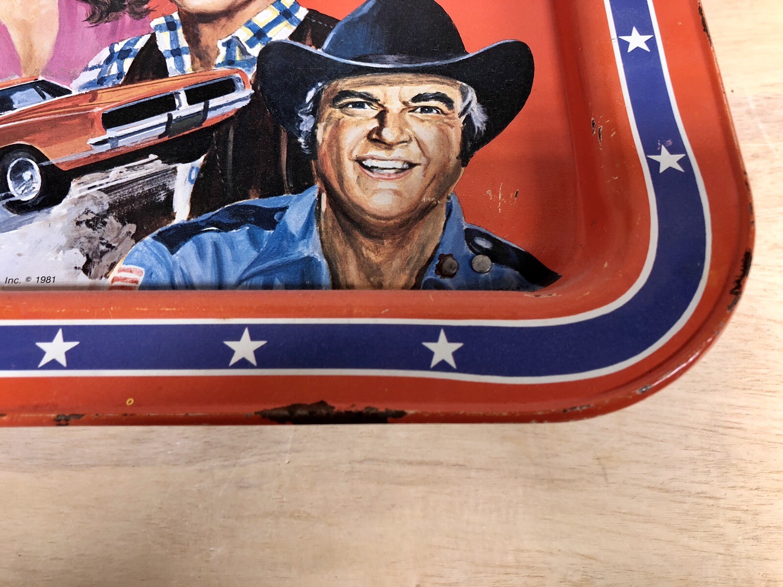 Vintage 1981 The Dukes of Hazzard Metal TV Tray eBay