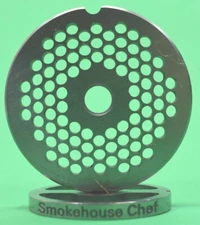 #12 x 3/16" (4.5mm) BURGER meat grinder disc LEM Avantco Cabelas Hobart Vollrath