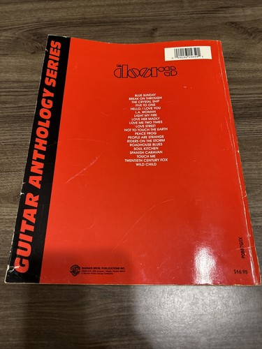 The Doors Guitar Anthology Series 1990 Guitar Tab Edition By Kenn Chipkin Clean - Picture 8 of 9