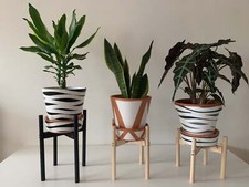 Image of Medium Size in Round Leg Plant Pot Stand from 30cm to 40cm High