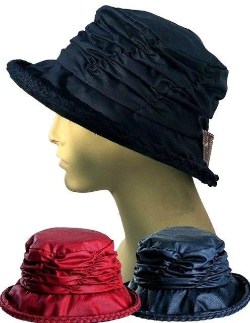 ladies waterproof wax hats