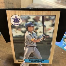 1987 Topps #641 Domingo Ramos  Seattle Mariners MLB Vintage Baseball Card