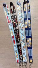 Lot 10 pcs Anime cartoon cats mix Lanyard Mobile Phone ID Card KeyChain Holder