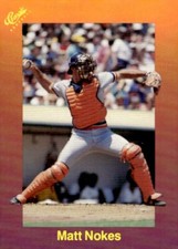 1989 Classic #113 Matt Nokes Detroit Tigers