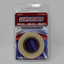 SuperTape Tape 1/2" x 3 yds Tape Roll long-lasting bonding adhesive,lace wig,NEW
