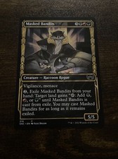 Masked Bandits Showcase Streets of New Capenna 319 MTG Magic D3392*